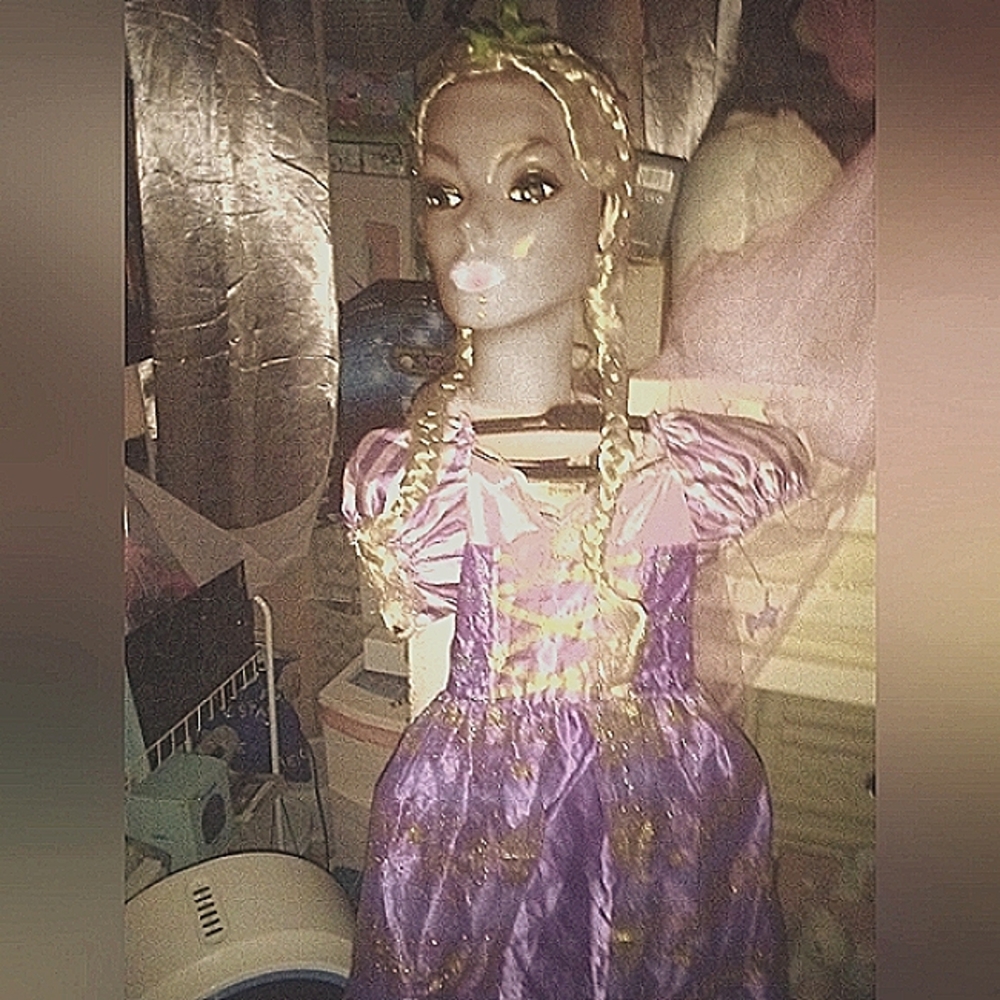 Rapunzel girls costume